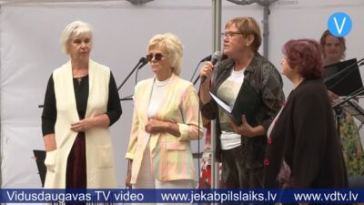 Aktīvi arī pēc darba gadiem: Senioru dienā Jēkabpilī kūsā enerģija