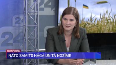 Vrobļevska: Krievija absolūti noliedz jebkādu reālu apdraudējumu, ko tā varētu radīt