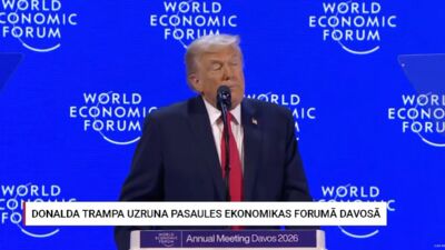 21.01.2026 Tiešraide no Pasaules ekonomikas foruma Davosā