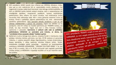 01.08.2025 Aktuālais par karadarbību Ukrainā 1. daļa