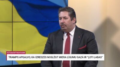 "Nenormāla veiksme!" Rajevs par miera līgumu Gazā