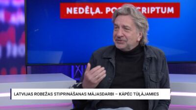 Ēķis: Zelenskis ir trakākais, ko Putins varēja dabūt sev pretī