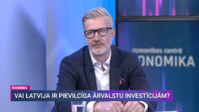 Endziņš: Jādomā par vidi, lai esošie investori neietu prom