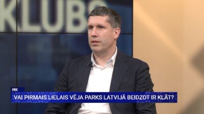 Vai pirmais lielais vēja parks Latvijā beidzot ir klāt?