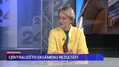 Dace Melbārde par centralizēto eksāmenu mērķi un rezultātiem