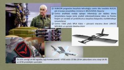 Frontē manīta krievu bezpilota lidaparātu centra vienība "Rubikon" - ar ko tā ir īpaša?