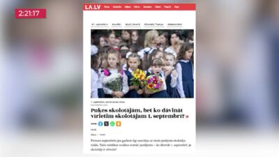 01.09.2025 TV24 SVARĪGAIS 3 MINŪTĒS 19.00