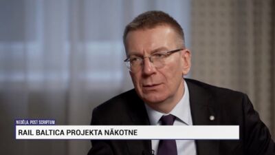 Edgars Rinkēvičs par "Rail Baltica" projekta nākotni