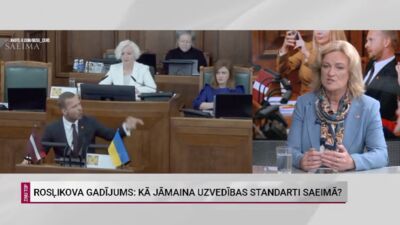 Rosļikova gadījums: kā jāmaina uzvedības standarti Saeimā?