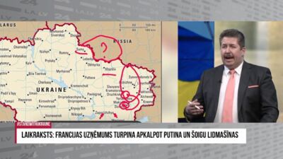 Rajevs par klusajiem rajoniem un "lielajiem nezināmajiem" Ukrainas frontē