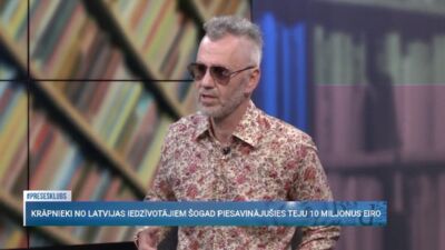 Horens Stalbe: No manis pavisam nesen izkrāpa 1000 eiro