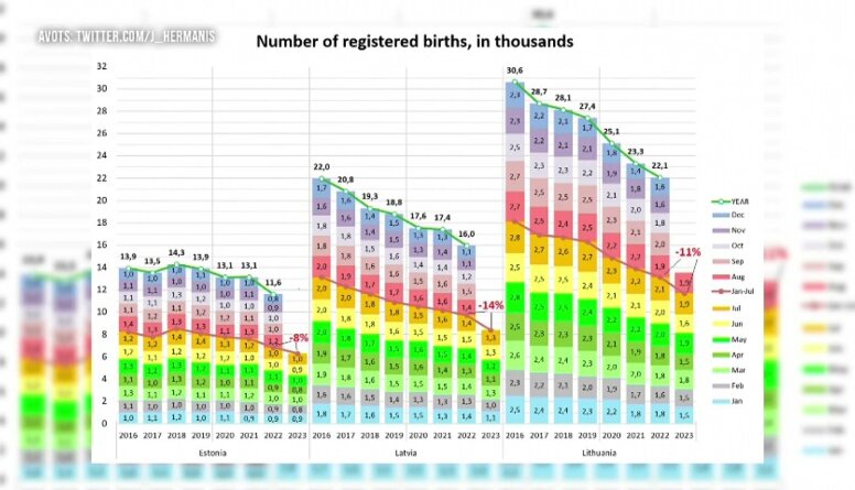 Jānis Hermanis par Latvijas "demogrāfisko bedri"