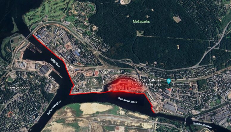 Rīgas brīvostas teritoriju attīrīšana no vēsturiskā piesārņojuma