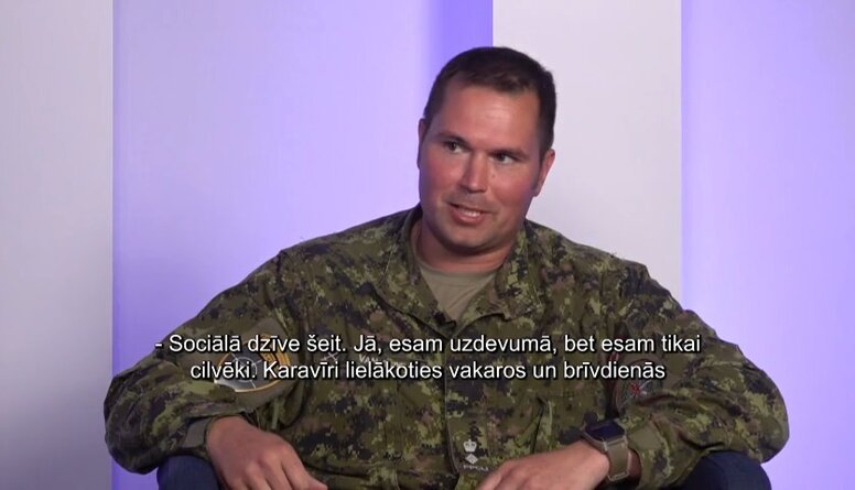 Pulkvežleitnants par karavīru sociālo dzīvi Latvijā