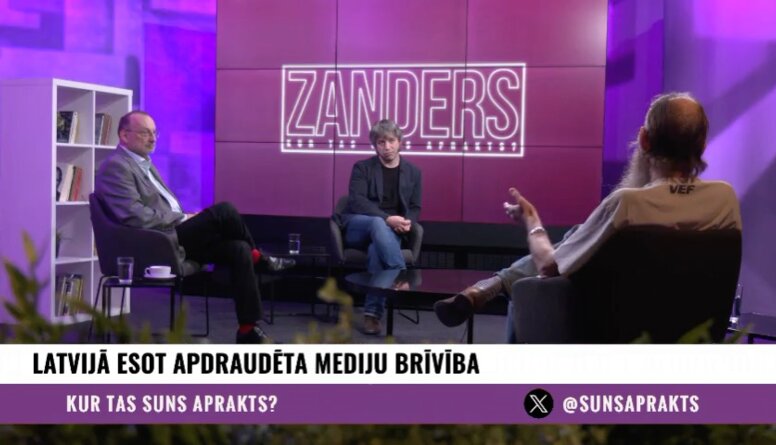 Edvīns Inkēns par mediju brīvību Latvijā