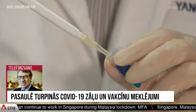 Pasaulē turpinās Covid-19 zāļu un vakcīnu meklējumi
