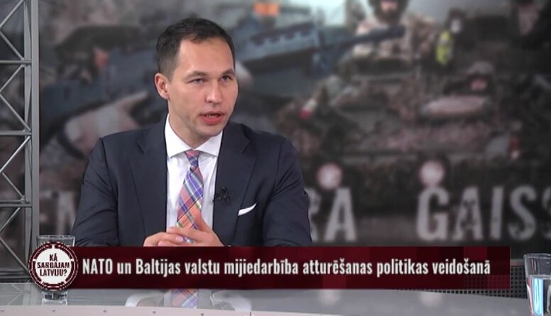 NATO dalībvalstu karavīru kaujas tehnikas klātbūtne Latvijā ir sava veida drošības garants