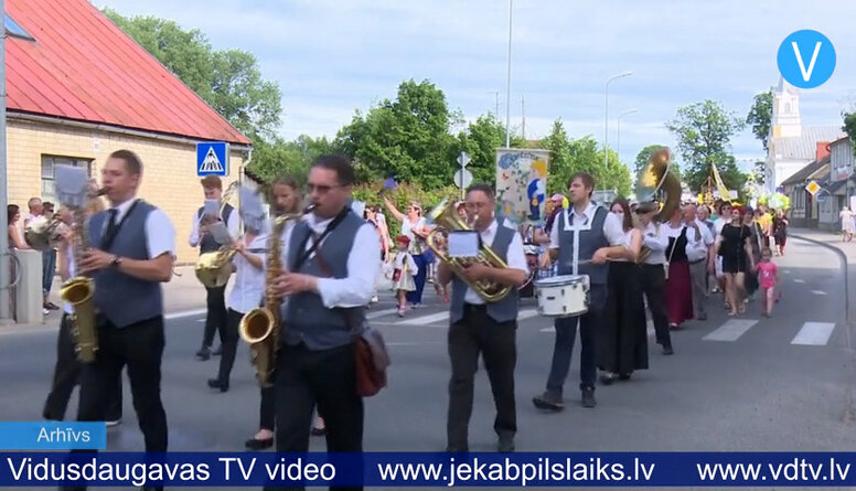 Jēkabpils novada Kultūras pārvalde informē par Jēkabpils pilsētas svētkiem