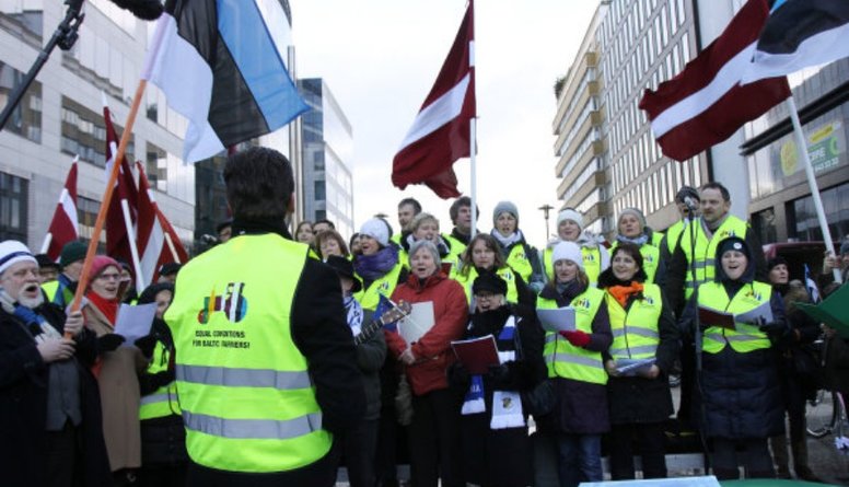 Ap 200 Baltijas lauksaimnieku vienojušies protestam Briselē