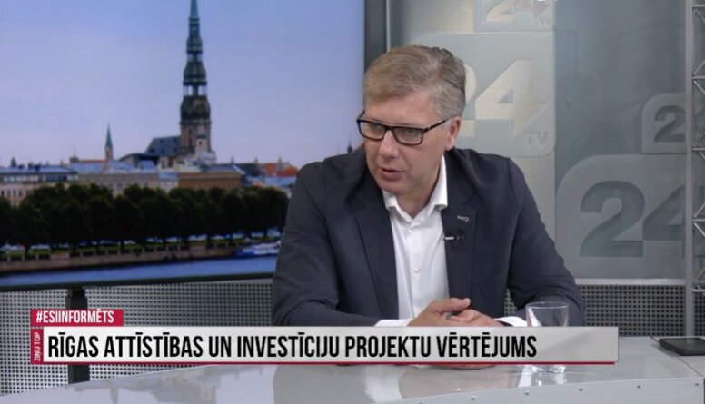 Nils Ušakovs par Rīgas attīstības un investīciju projektiem