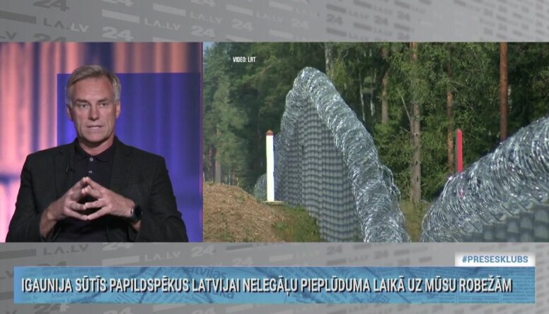 Māris Gulbis par Igaunijas robežsargu palīdzību Latvijai