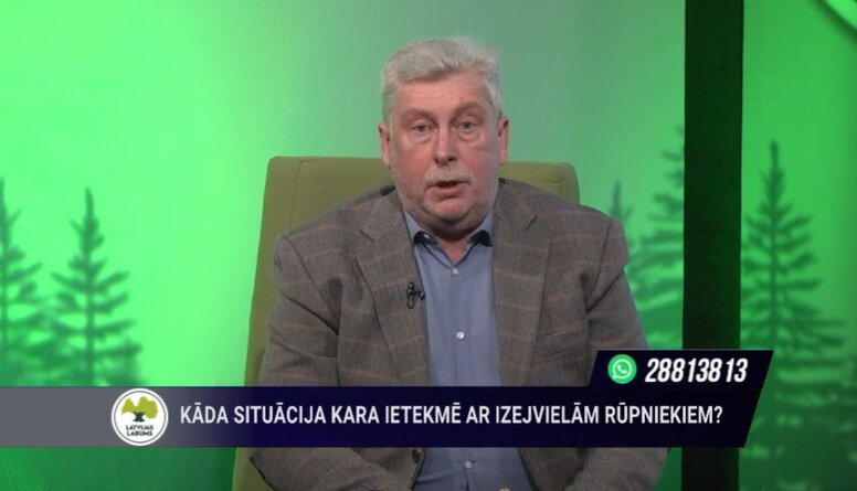 Kāda situācija kara ietekmē ar izejvielām rūpniekiem?