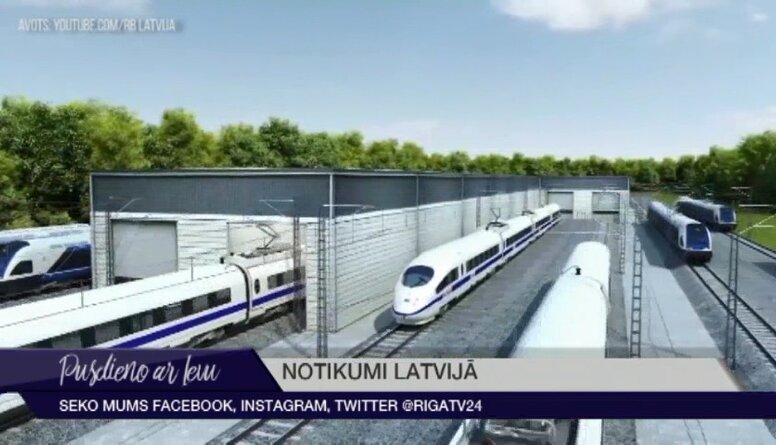 "Rail Baltica" projekts krasi izmainīs Rīgas vaibstus