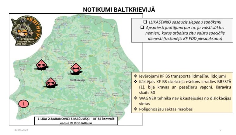 Slaidiņš: Militārā aktivitāte Baltkrievijā šobrīd ir ļoti liela