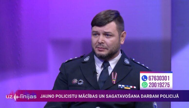 Valsts policijas koledžas direktors: Pagājušais gads bija ražīgs