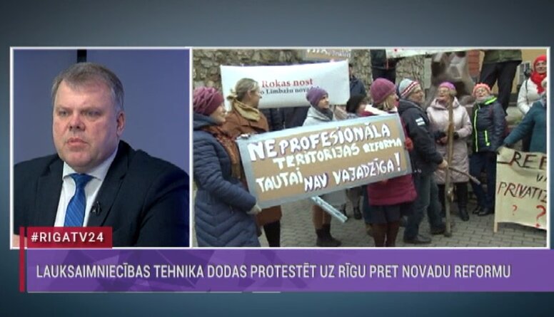 Speciālizlaidums: Latvijas reģionos protestē pret novadu reformu 1. daļa
