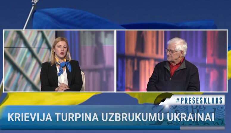 Evika Siliņa: Mēs nevaram noskatīties no malas uz notiekošo Ukrainā, tāpēc palīdzam arī militāri