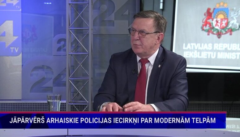 Māris Kučinskis par policijas iecirkņu modernizāciju
