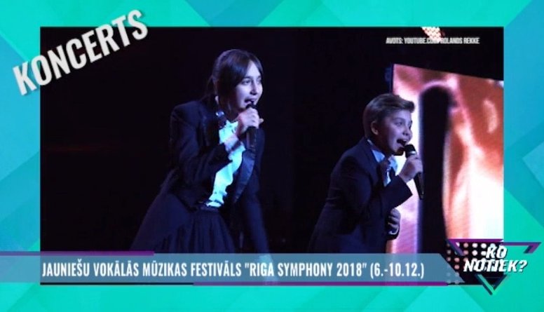 Jauniešu vokālās mūzikas festivāls "Rīga Symphony 2018"