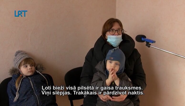 Rēzeknē ieradusies pirmā bēgļu ģimene no Ukrainas
