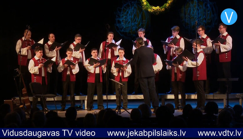 Jēkabpilī izskan ukraiņu kora labdarības koncerts