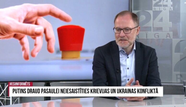 Andris Sprūds: Draudi, šantāža, eskalācija ir daļa no Krievijas ārpolitiskās domāšanas