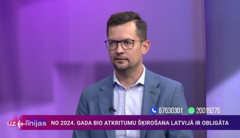 No 2024. gada bio atkritumu šķirošana Latvijā ir obligāta