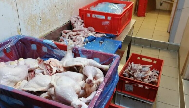 PVD konstatē nelegālu putnu gaļas sadales uzņēmumu