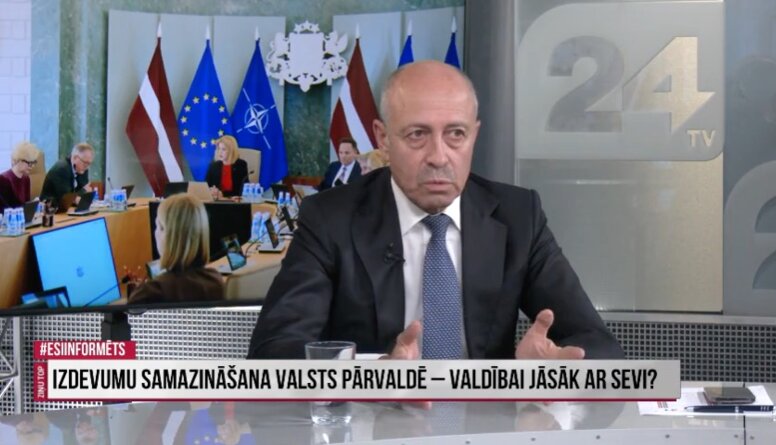 Izdevumu samazināšana valsts pārvaldē - valdībai jāsāk ar sevi?