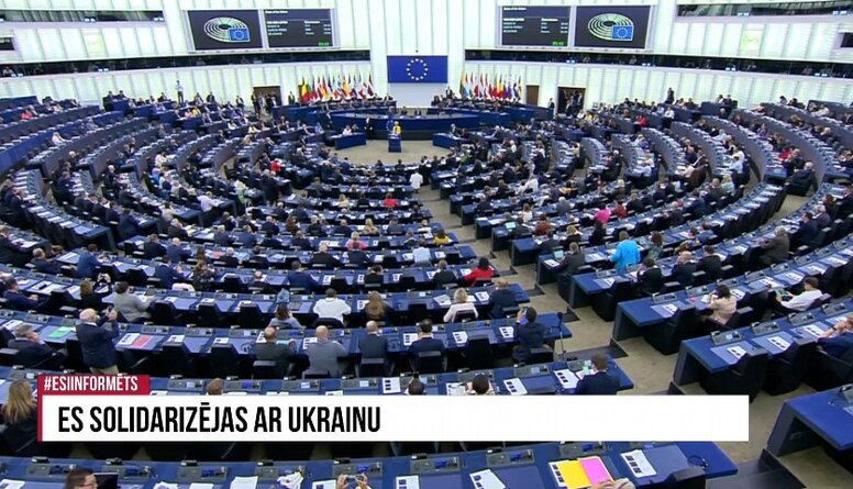 14.09.2022 Priekšsēdētājas Urzulas fon der Leienas runa par stāvokli ES