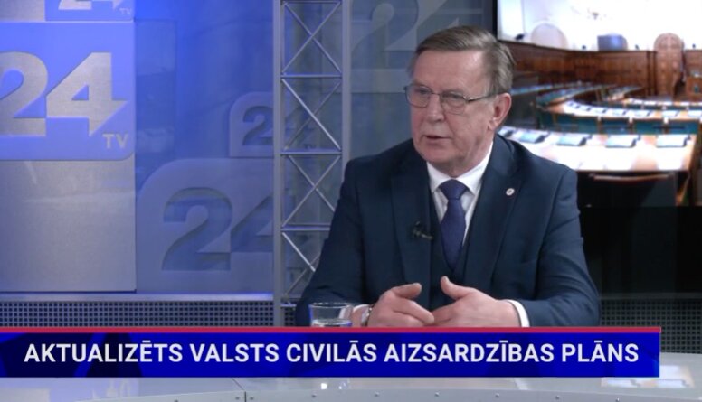 Māris Kučinskis par lēno tempu valsts civilās aizsardzības plāna izstrādē