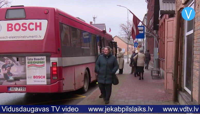 Jēkabpils autobusu parks veic iedzīvotāju aptauju