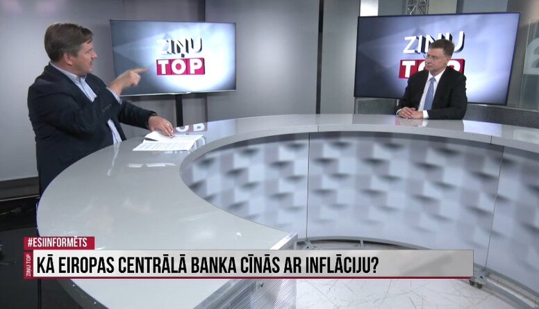 Valdis Dombrovskis komentē Centrālās bankas cīņu ar inflāciju