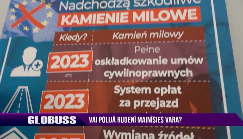Vai Polijā rudenī mainīsies vara?