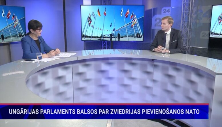 Balodis: Spriežot pēc visiem signāliem, Ungārijas balsojums būs par Zviedrijas pievienošanos NATO