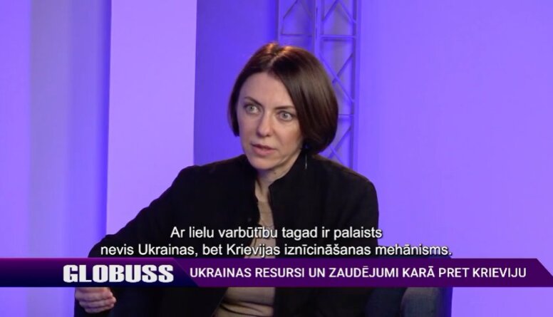 Hanna Maļara: Tagad ir palaists nevis Ukrainas, bet Krievijas iznīcināšanas mehānisms