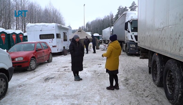 Izaicinājumi ziemā ukraiņu palīdzības punktos pierobežā