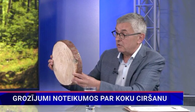 Tomass Kotovičs par grozījumiem noteikumos par koku ciršanu