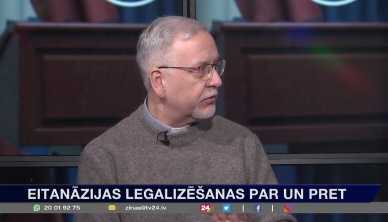 Eitanāzijas legalizēšanas par un pret - komentē mācītājs Guntars Dimants