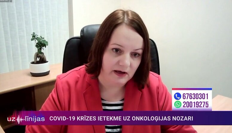 Olga Valciņa par finansējumu onkoloģijas nozarei
